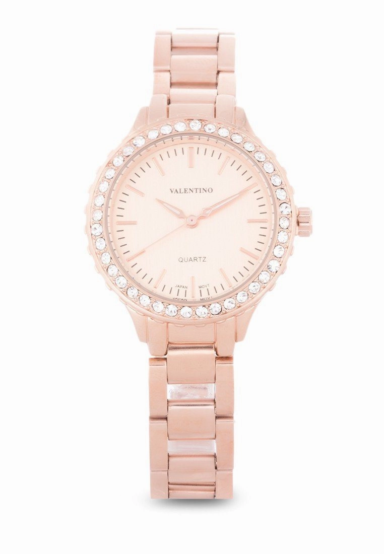 ??20121960-Rose Gold - Rose Gold Dial Watch for Women
