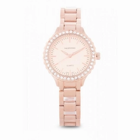??20121960-Rose Gold - Rose Gold Dial Watch for Women