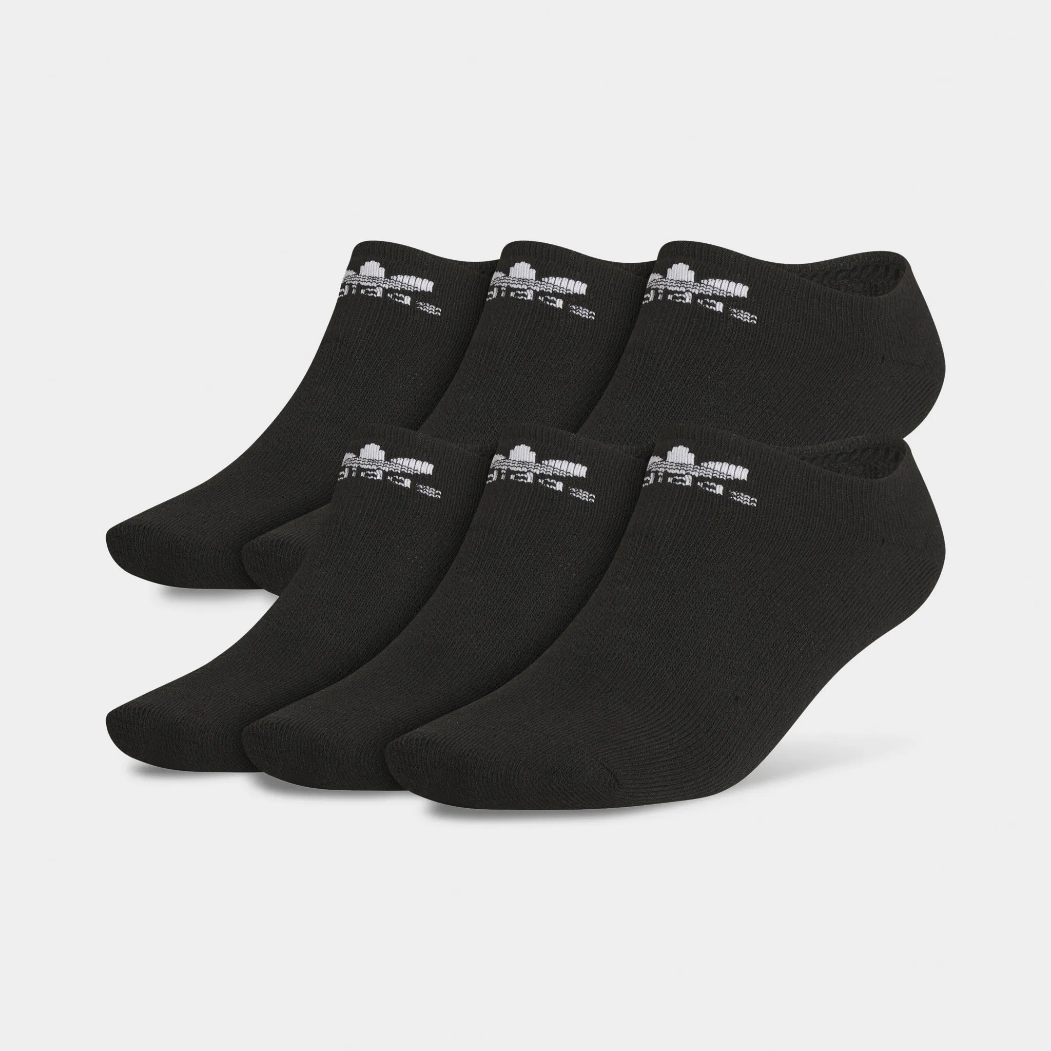 Adidas Adidas Originals Trefoil No Show Socks (6 Pack) Black / White