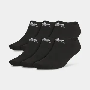 Adidas Adidas Originals Trefoil No Show Socks (6 Pack) Black / White