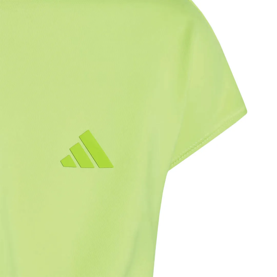 adidas - Girls' (Junior) Yoga Crop Slim T-Shirt (IJ9540)