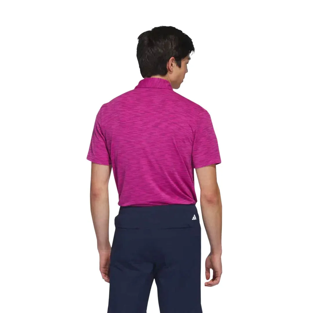 adidas - Men's Space Dye Golf Short Sleeve Polo (HS1122)