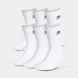 Adidas Originals adidas Originals Trefoil Crew Socks (6 Pack) White / Black
