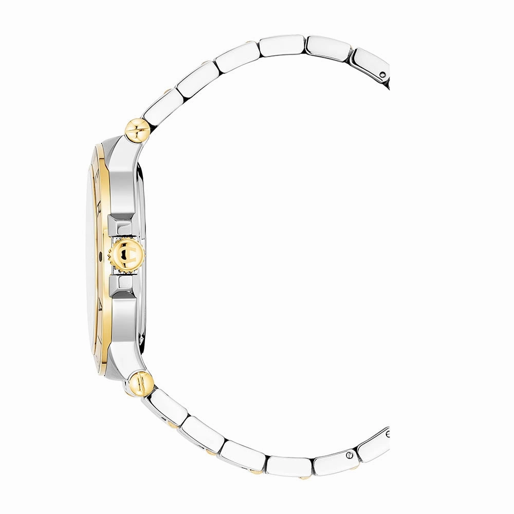Aigner Trieste 2 Gents Champagne Dial Silver & Gold Stainless Steel Watch