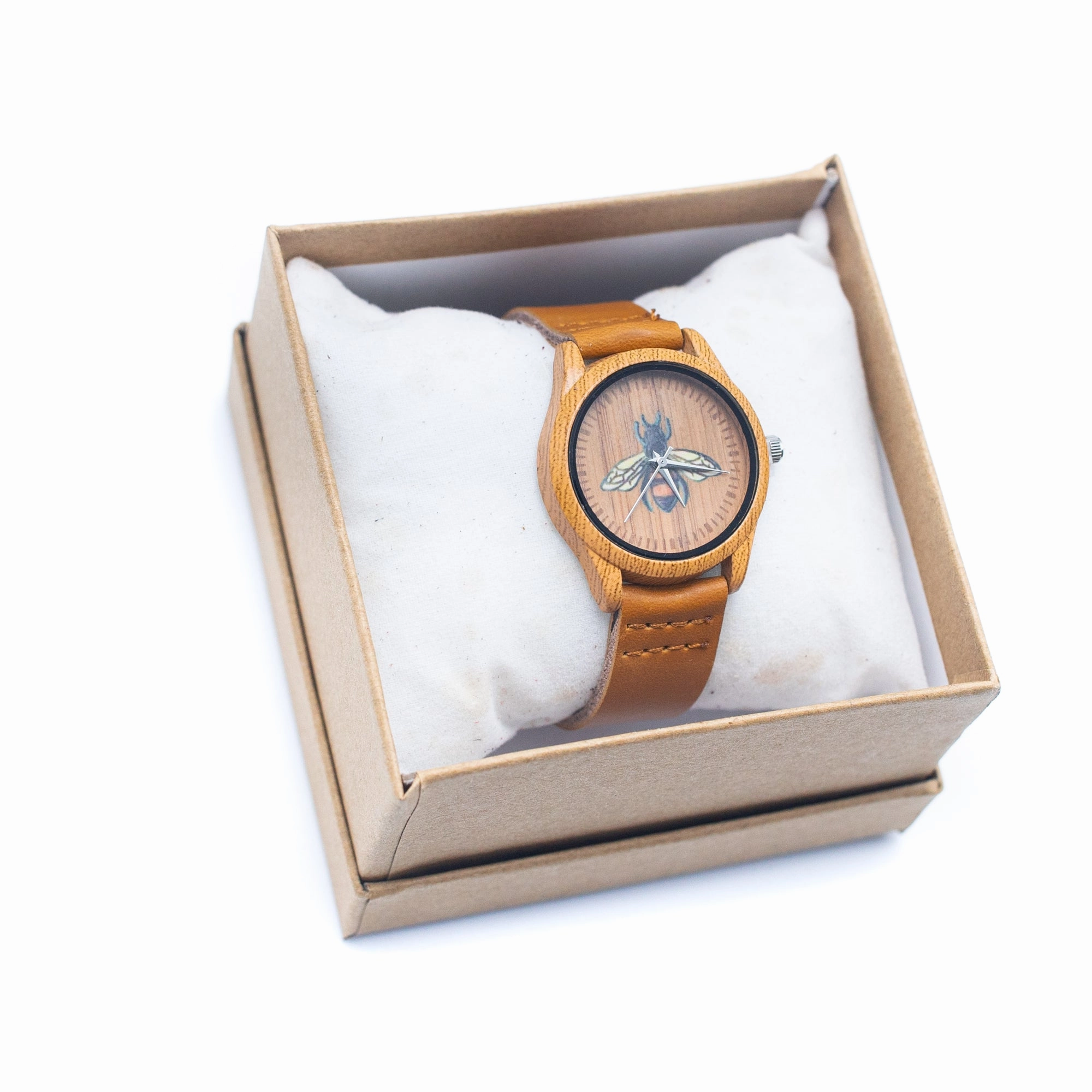 Bee Vintage ladies watch Leather Strap Quartz Watch WA-277-A