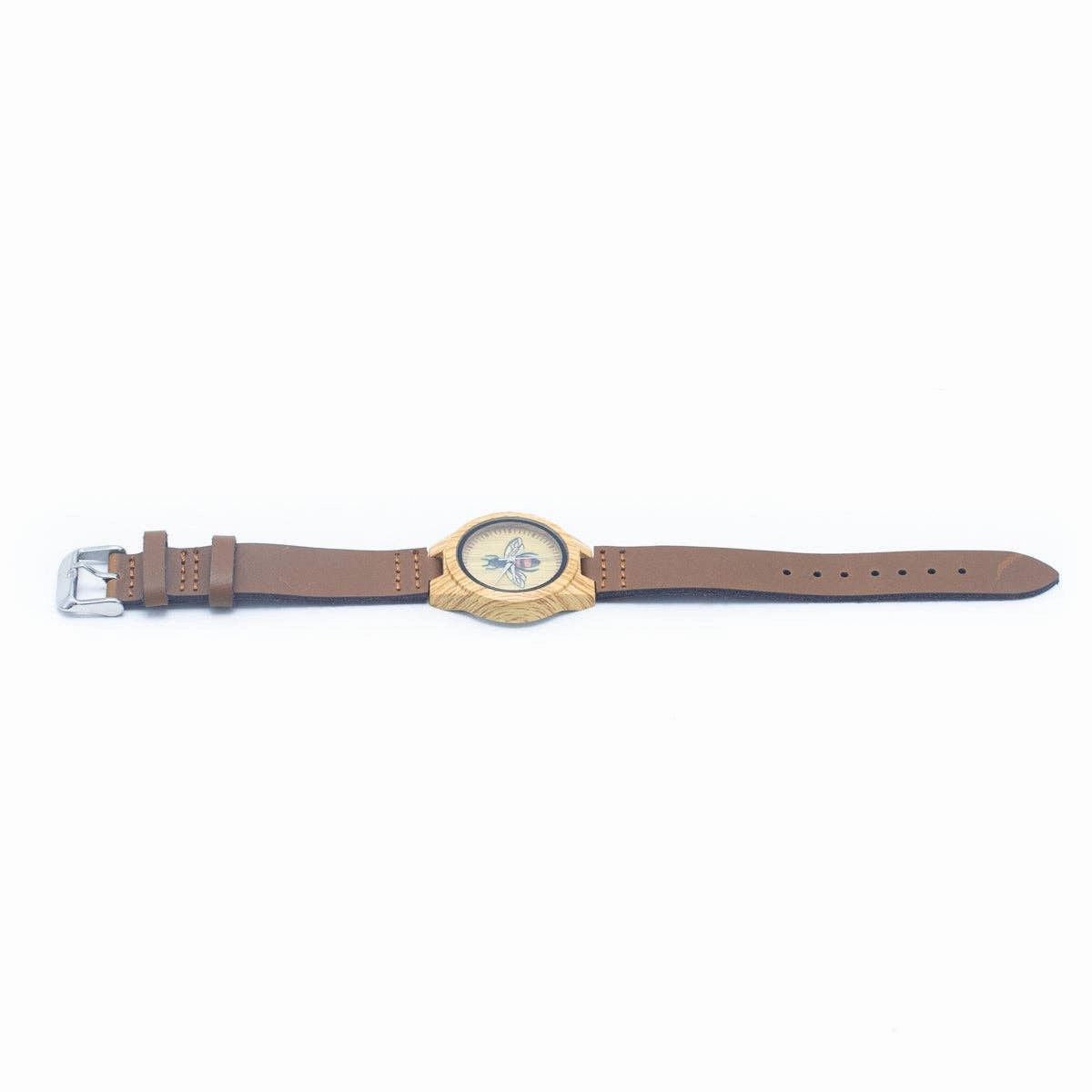 Bee Vintage ladies watch Leather Strap Quartz Watch WA-287 (without box)