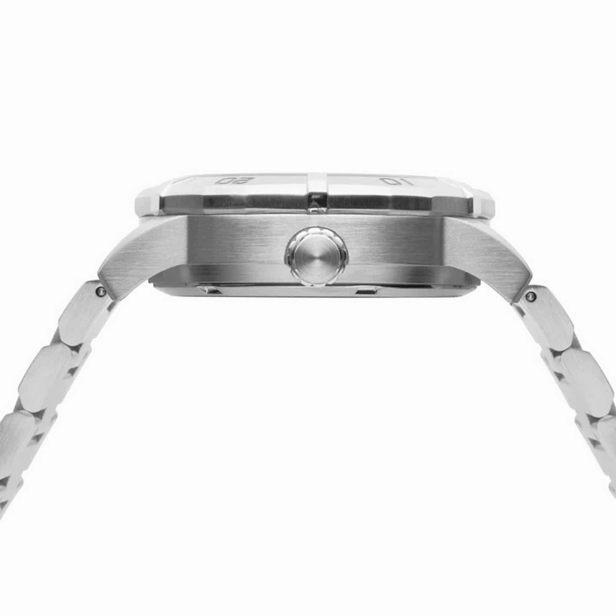 BIA Women's Quartz Watch - Rosie Rotating Bezel Black Dial Silver Bracelet | B2001