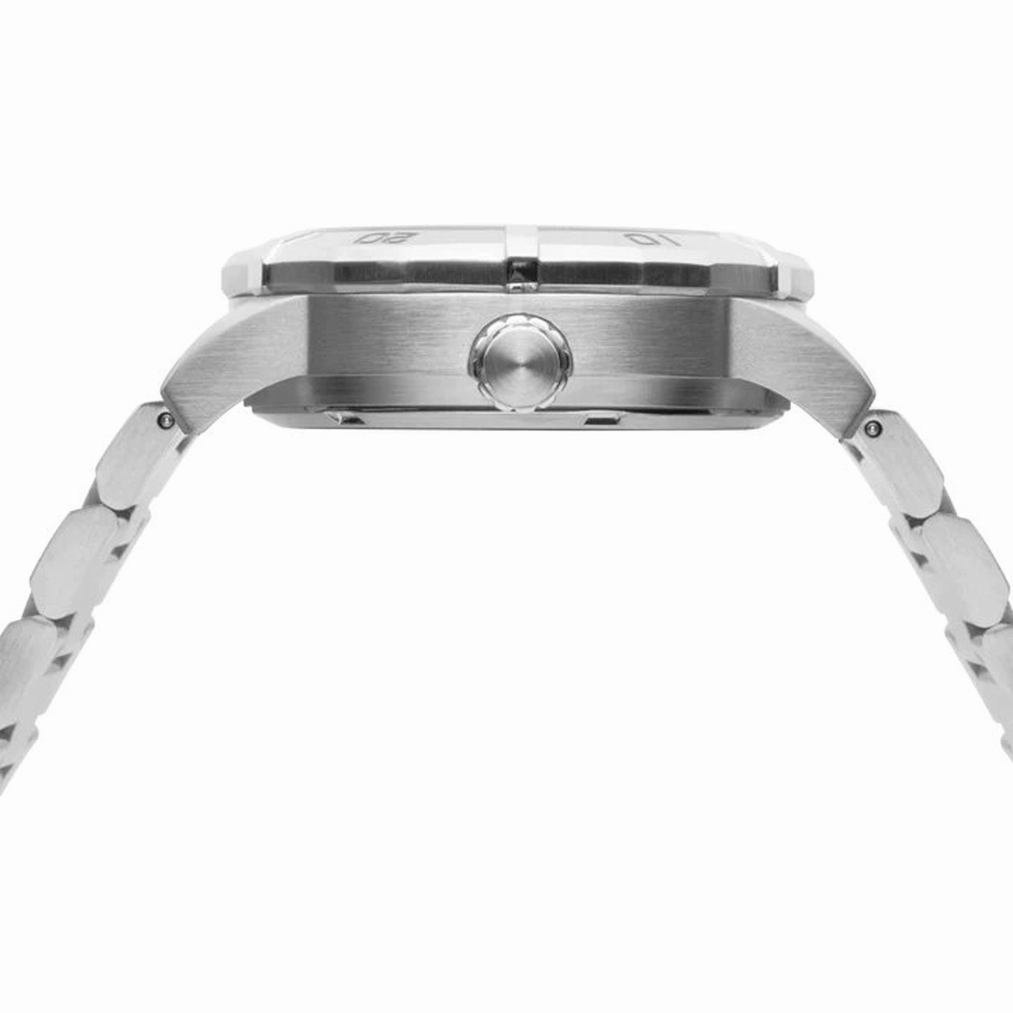 Bia Women's Watch - Rosie Rotating Bezel Green Dial Silver Steel Bracelet | B2007