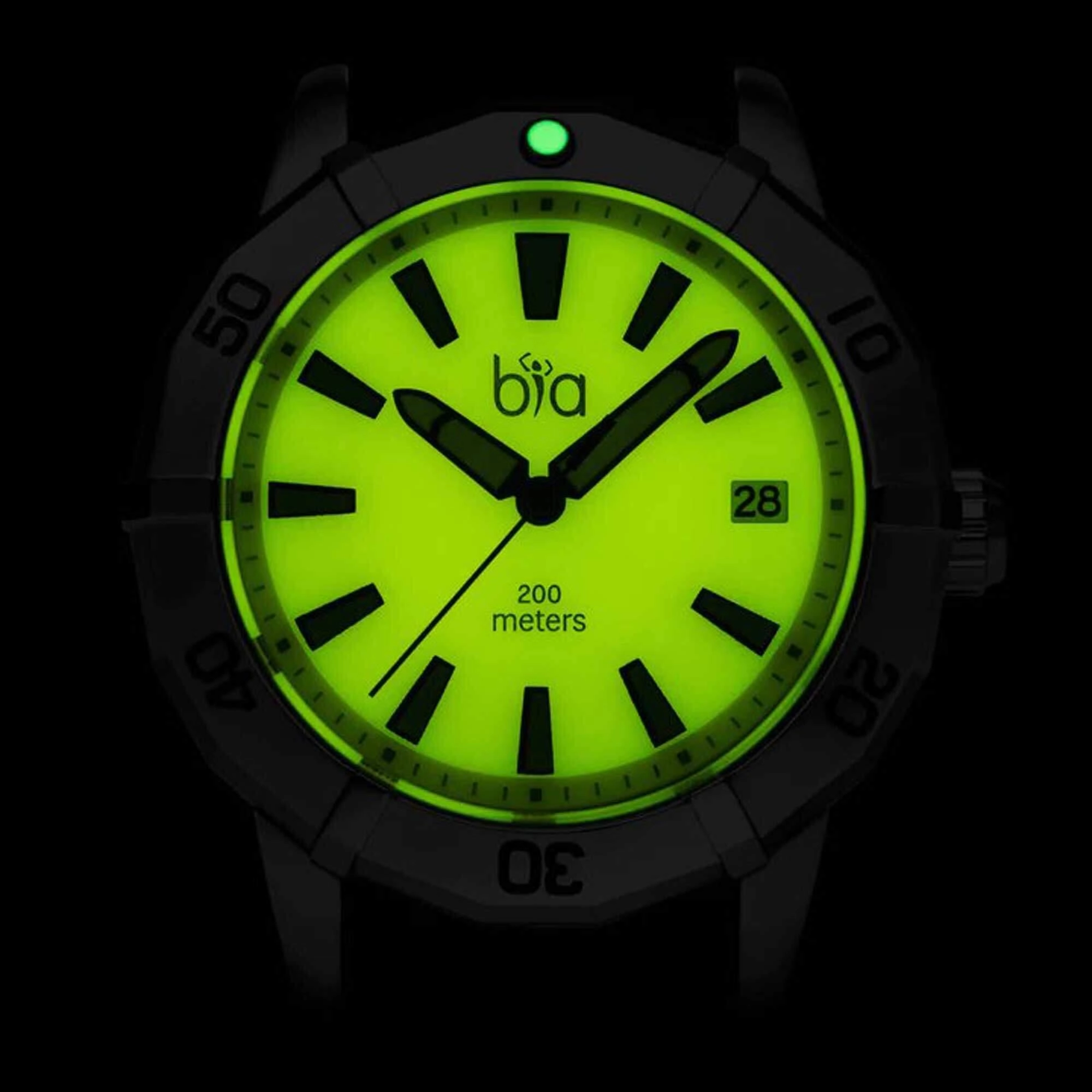 Bia Women's Watch - Rosie Rotating Bezel Yellow Dial Silver Steel Bracelet | B2013