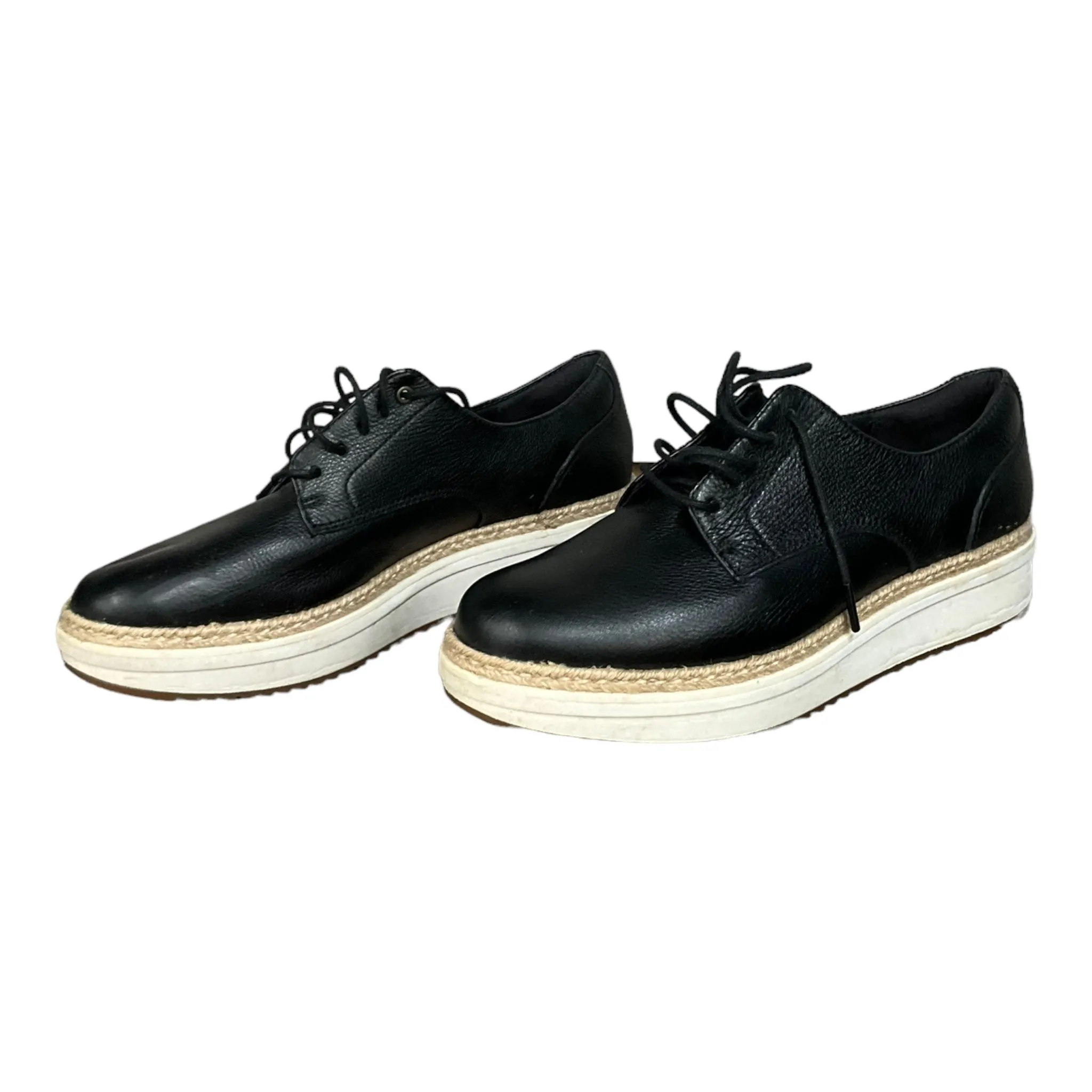 Black Shoes Heels Wedge Clarks, Size 6.5 clarks