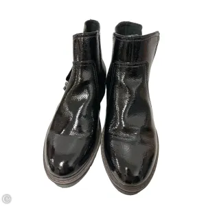 Boots Ankle Flats By Clarks In Black, Size: 8.5