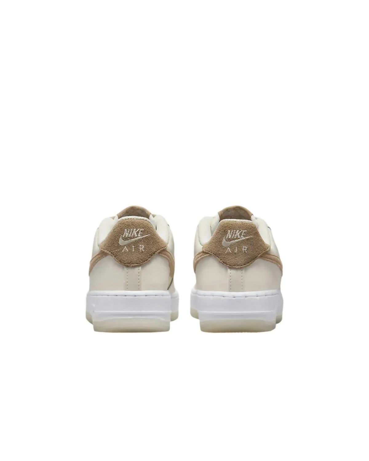 Boy's Air Force 1 Lv8 5 Gs Sneakers In Sail/khaki-Coconut Milk-White