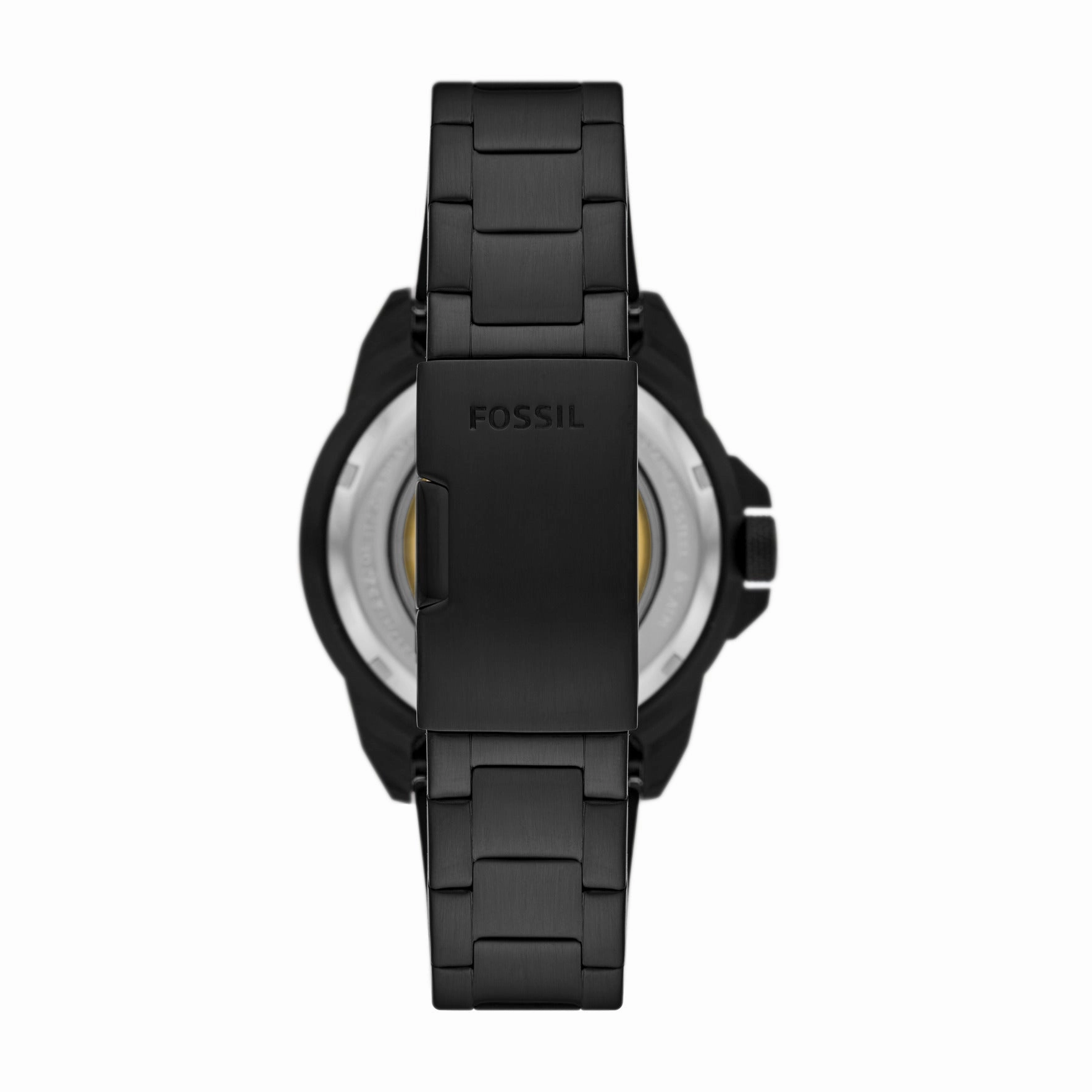 Bronson Automatic Black Stainless Steel Watch