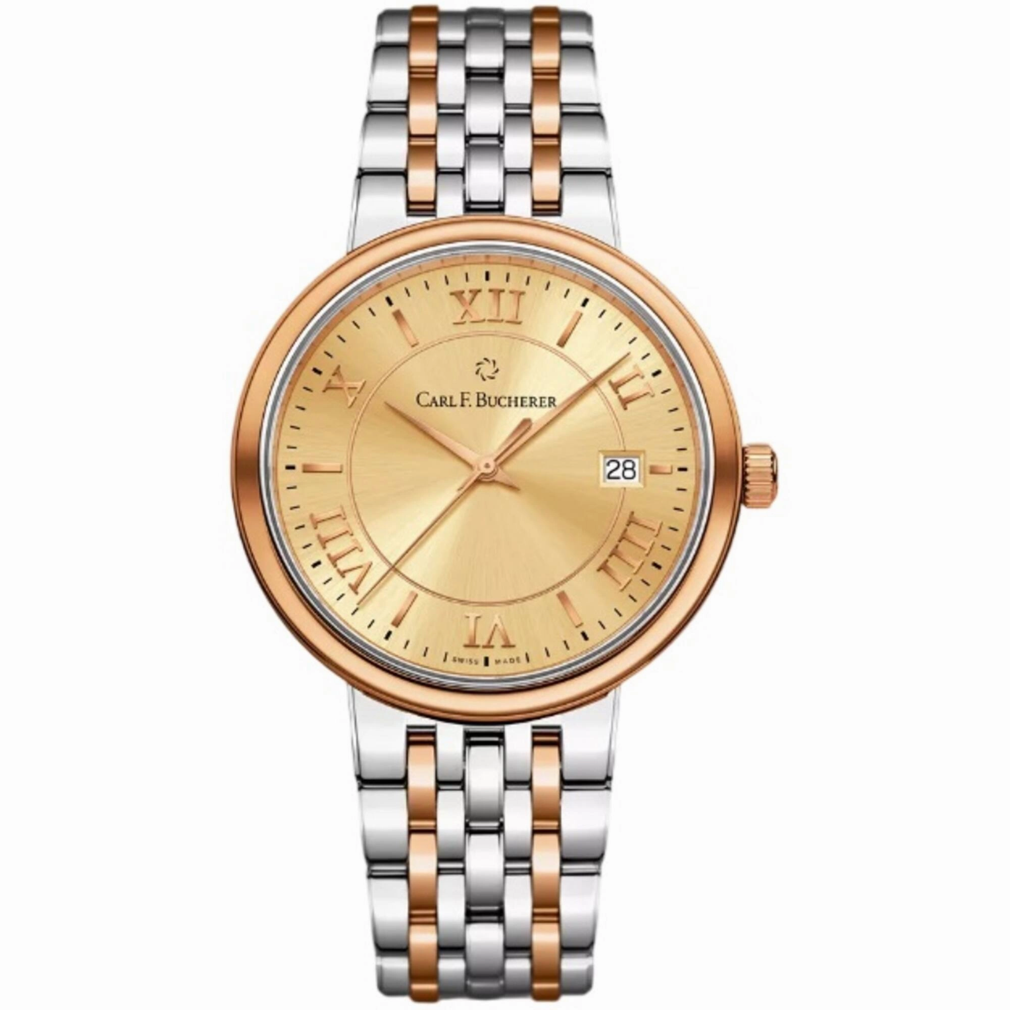 Carl Bucherer Unisex Watch - Adamavi Automatic Two Tone Bracelet | 00.10314.07.45.21