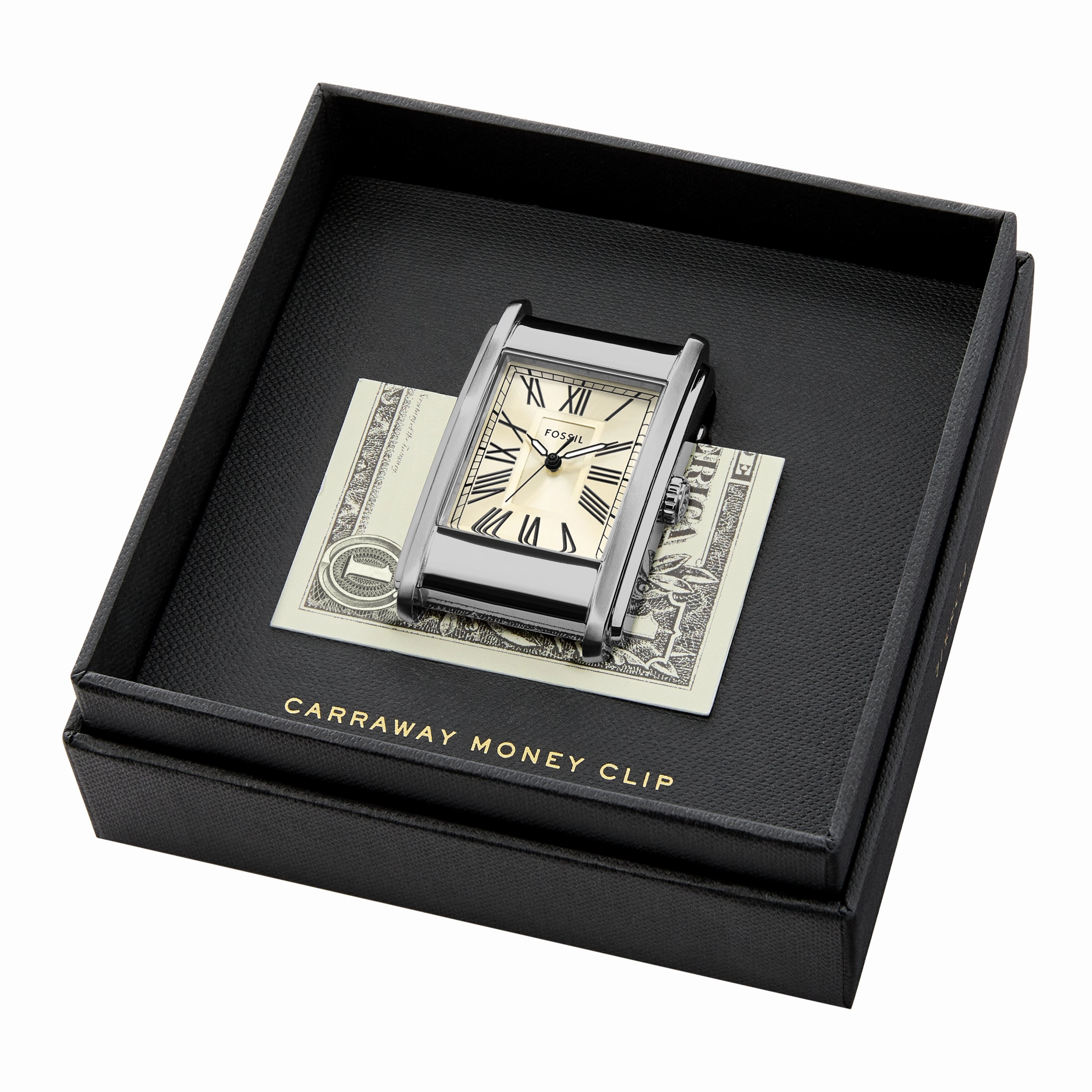 Carraway Three-Hand Money Clip Watch
