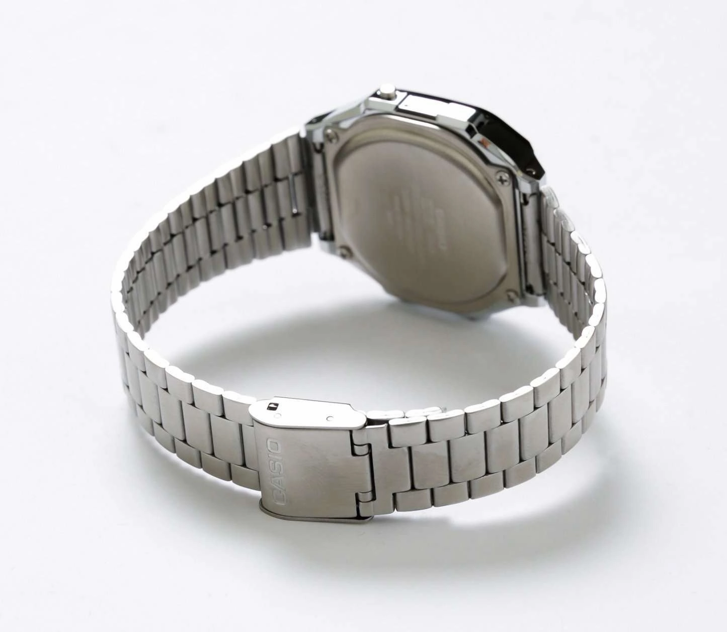 Casio A168WA-1UWD Silver Stainless Watch for Men and Women