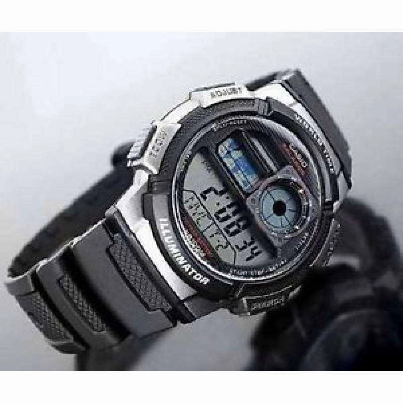 Casio AE-1000W-1B Black Resin Strap Watch For Men