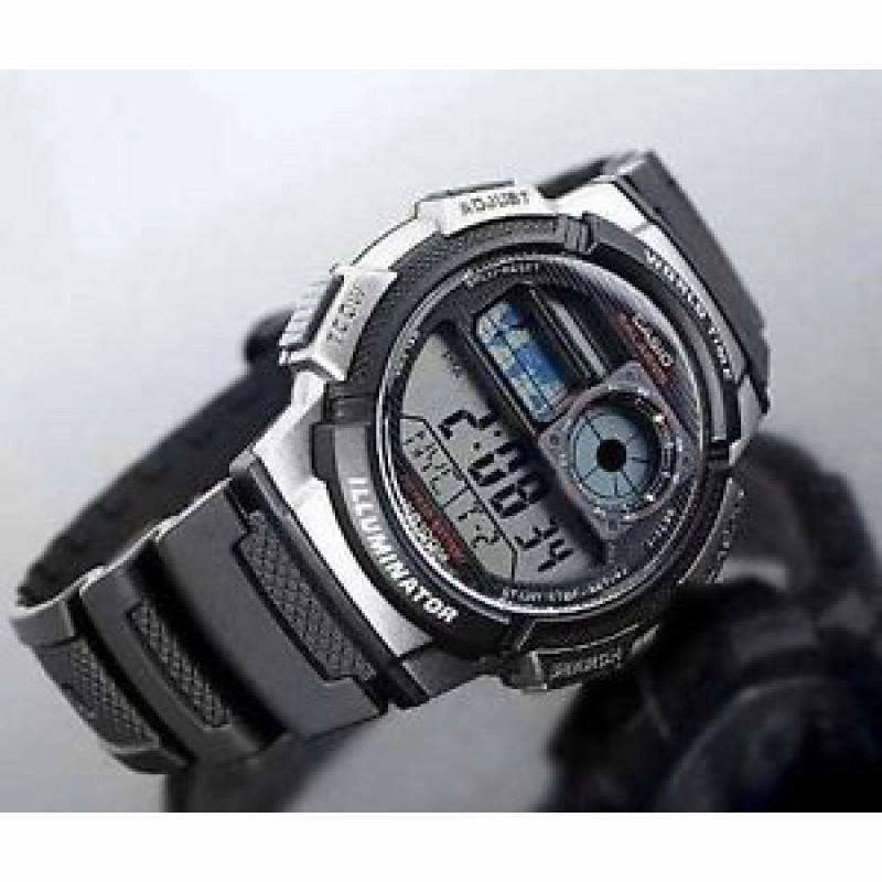 Casio AE-1000W-1B Black Resin Strap Watch For Men