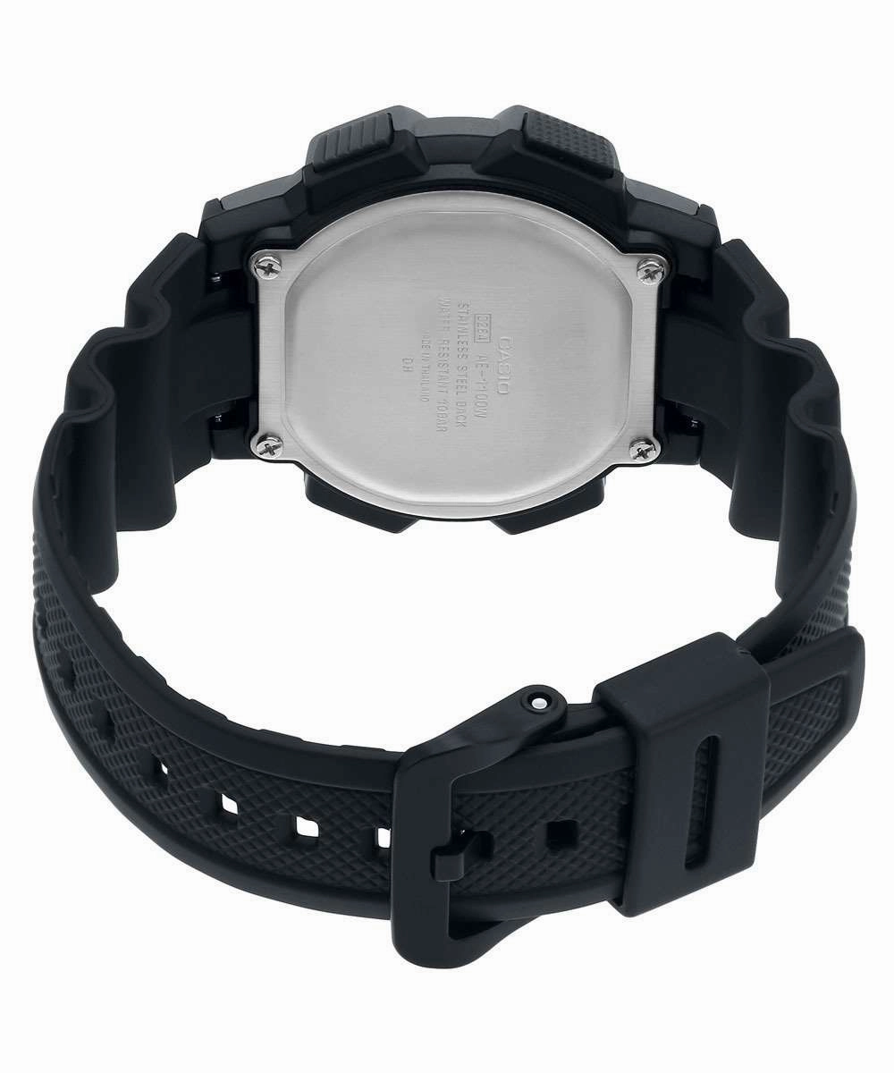 Casio AE-1100W-1BVDF Black Resin Strap Watch for Men