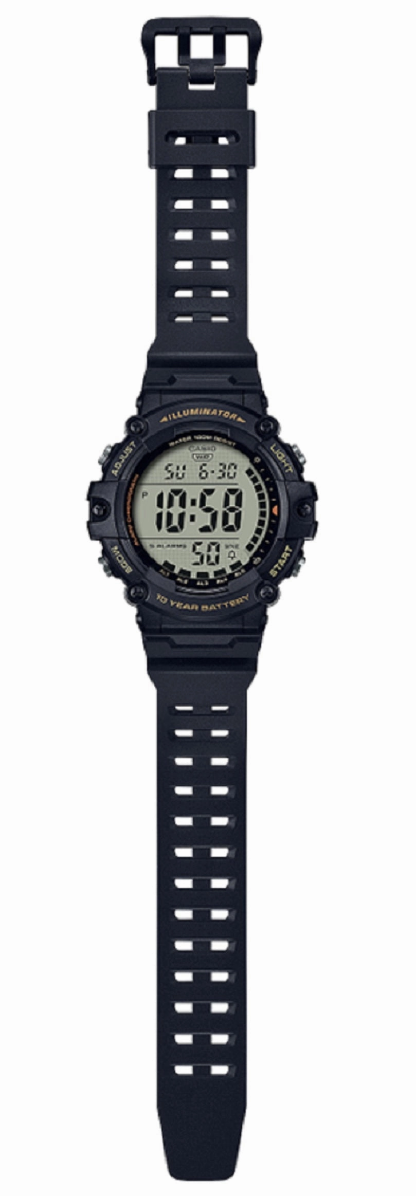 Casio AE-1500WHX-1A Black Resin Strap Watch for Men
