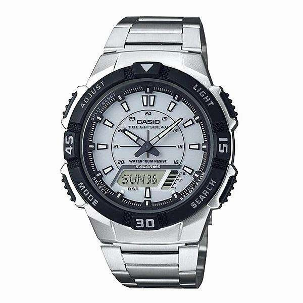Casio AQ-S800WD-7EVDF Silver Stainless Watch for Men