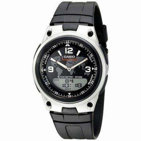 Casio AW-80-1A2 Black Resin Watch for Men
