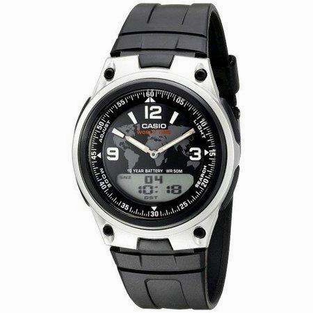 Casio AW-80-1A2 Black Resin Watch for Men