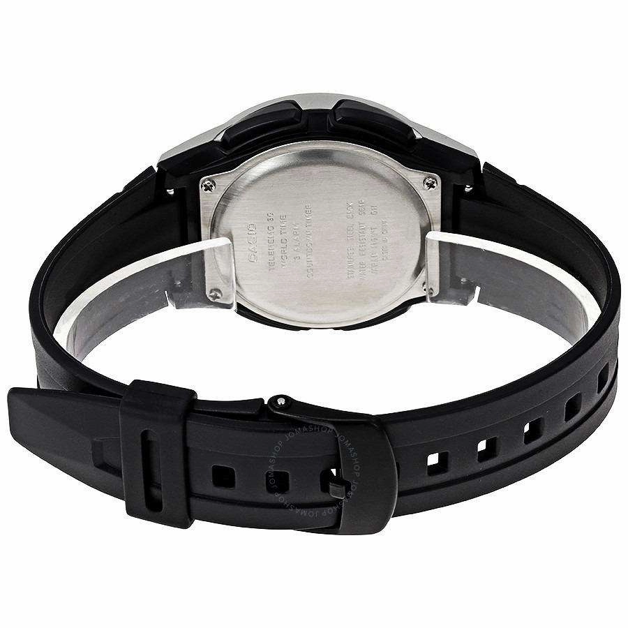 Casio AW-80-7A2 Black Resin Watch for Men and Women