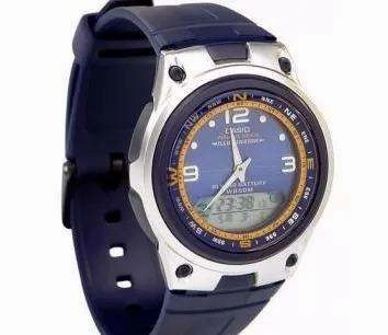 Casio AW-82-2AVDF Blue Resin Strap Watch for Men