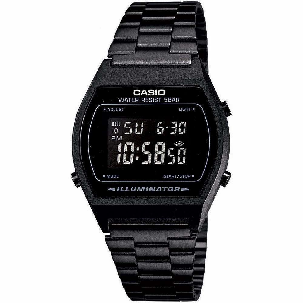 Casio B640WB-1B Black Stainless Watch for Men and Women