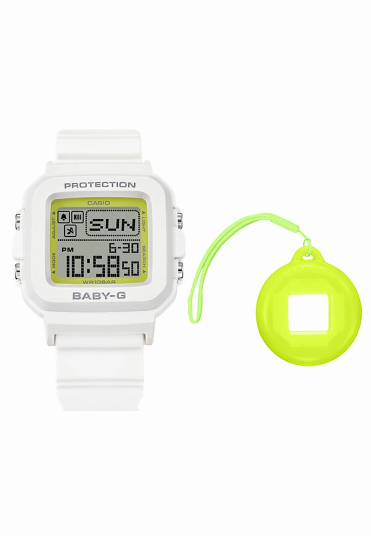Casio Baby-g   PLUS Series BGD-10K-7DR Digital Rubber Strap Watch for Women