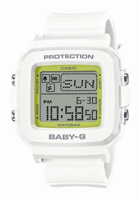 Casio Baby-g   PLUS Series BGD-10K-7DR Digital Rubber Strap Watch for Women