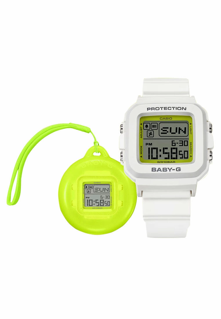 Casio Baby-g   PLUS Series BGD-10K-7DR Digital Rubber Strap Watch for Women