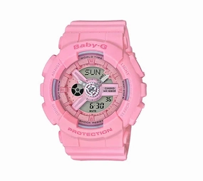 Casio Baby-g BA-110-4A1 Digital Analog Rubber Strap Watch For Women