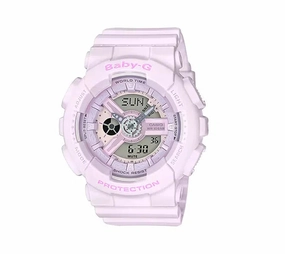 Casio Baby-g BA-110-4A2 Digital Analog Rubber Strap Watch For Women