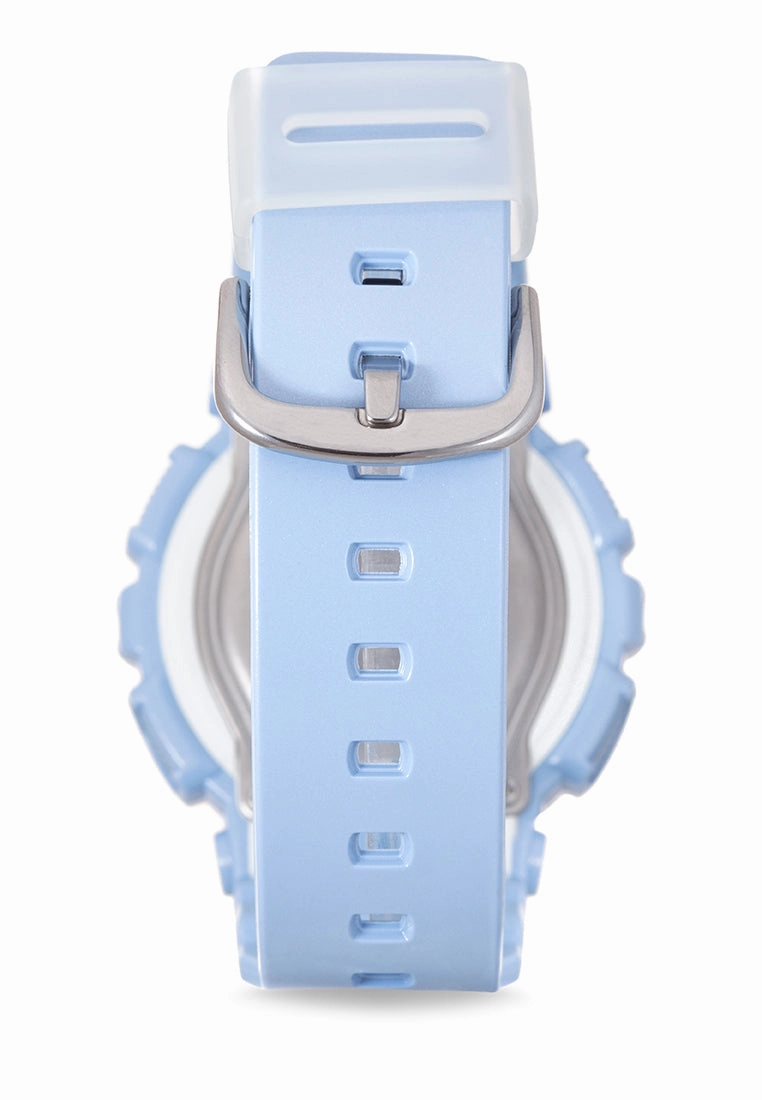 Casio Baby-g BA-110CA-2ADR Digital Analog Rubber Strap Watch For Women