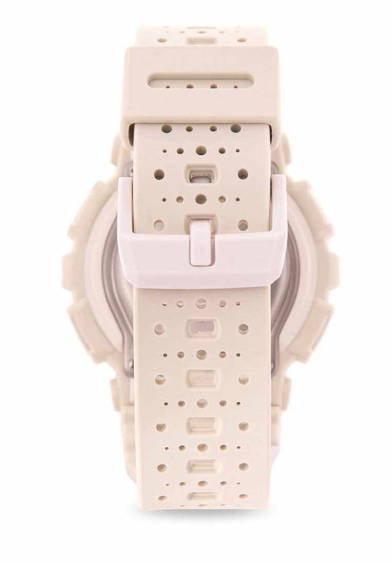Casio Baby-g BA-110PP-7A Digital Analog Rubber Strap Watch For Women