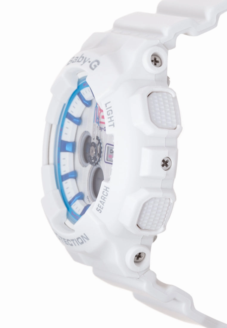 Casio Baby-g BA-120-7BDR Digital Analog Rubber Strap Watch For Women