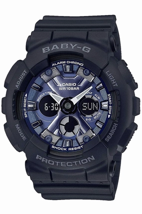 Casio Baby-g BA-130-1A2 Digital Analog Rubber Strap Watch For Women