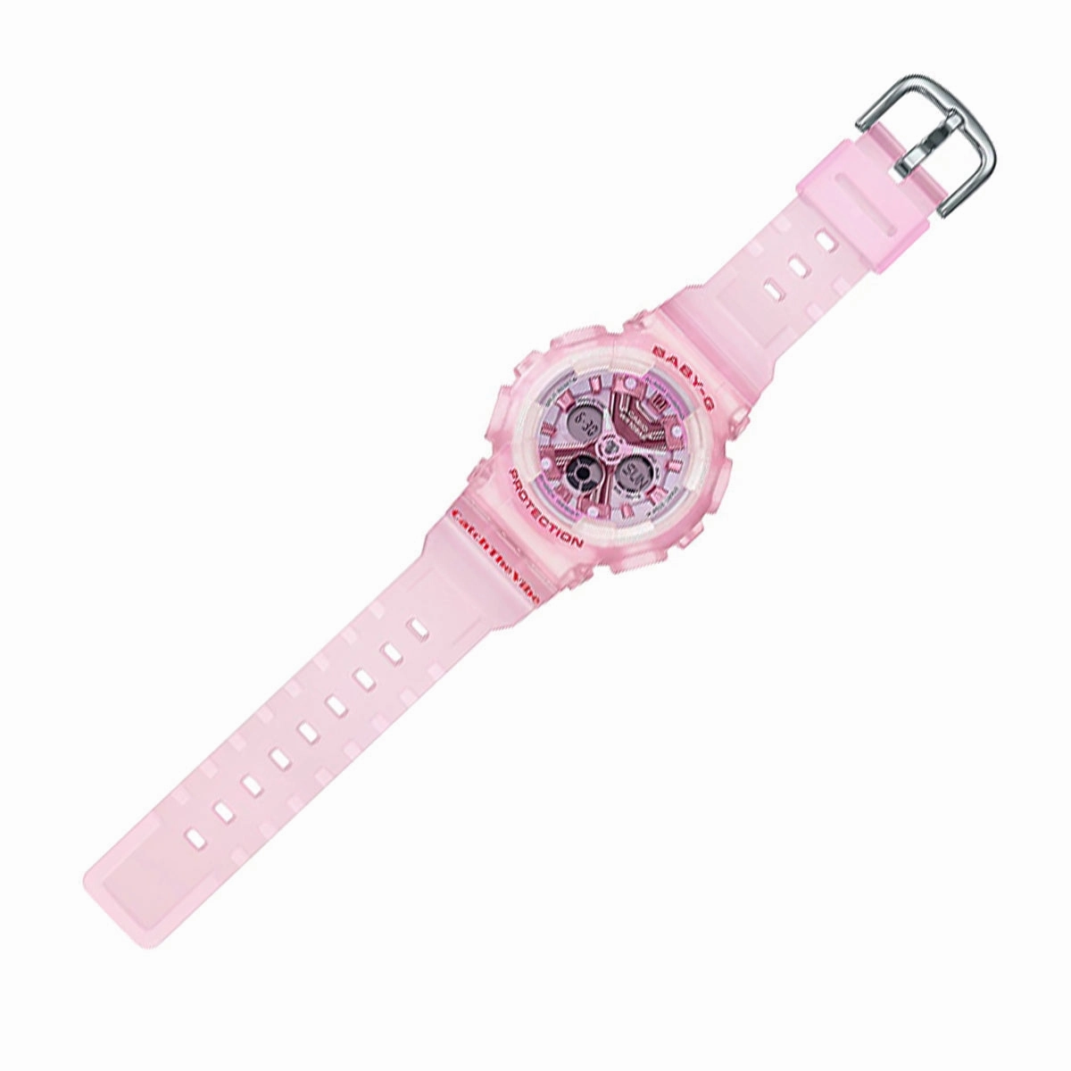 Casio Baby-g BA-130CV-4A Digital Analog Rubber Strap Watch For Women