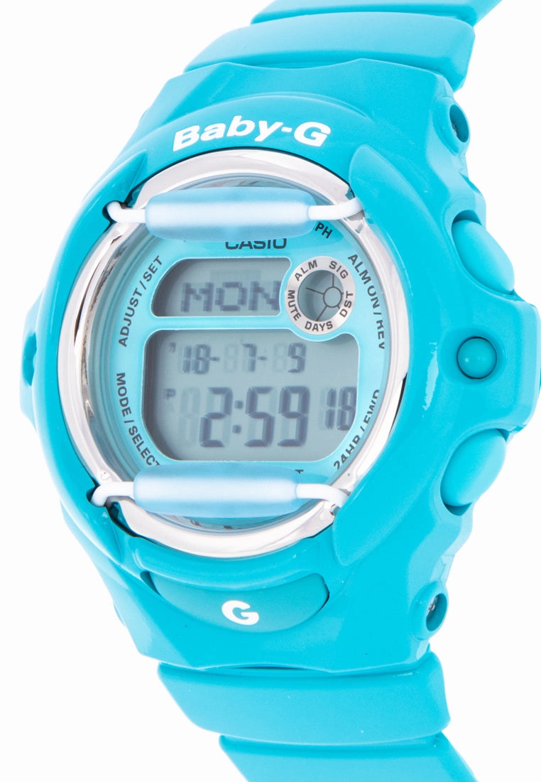 Casio Baby-g BG-169R-2B Digital Rubber Strap Watch For Women