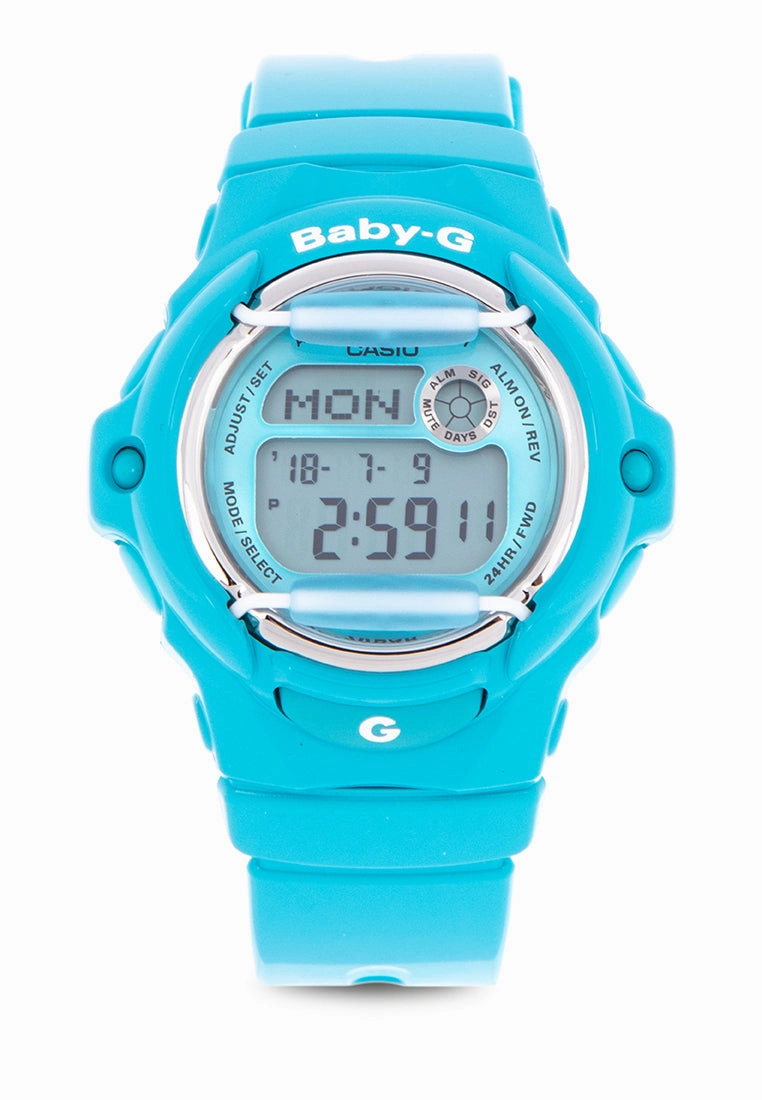 Casio Baby-g BG-169R-2B Digital Rubber Strap Watch For Women