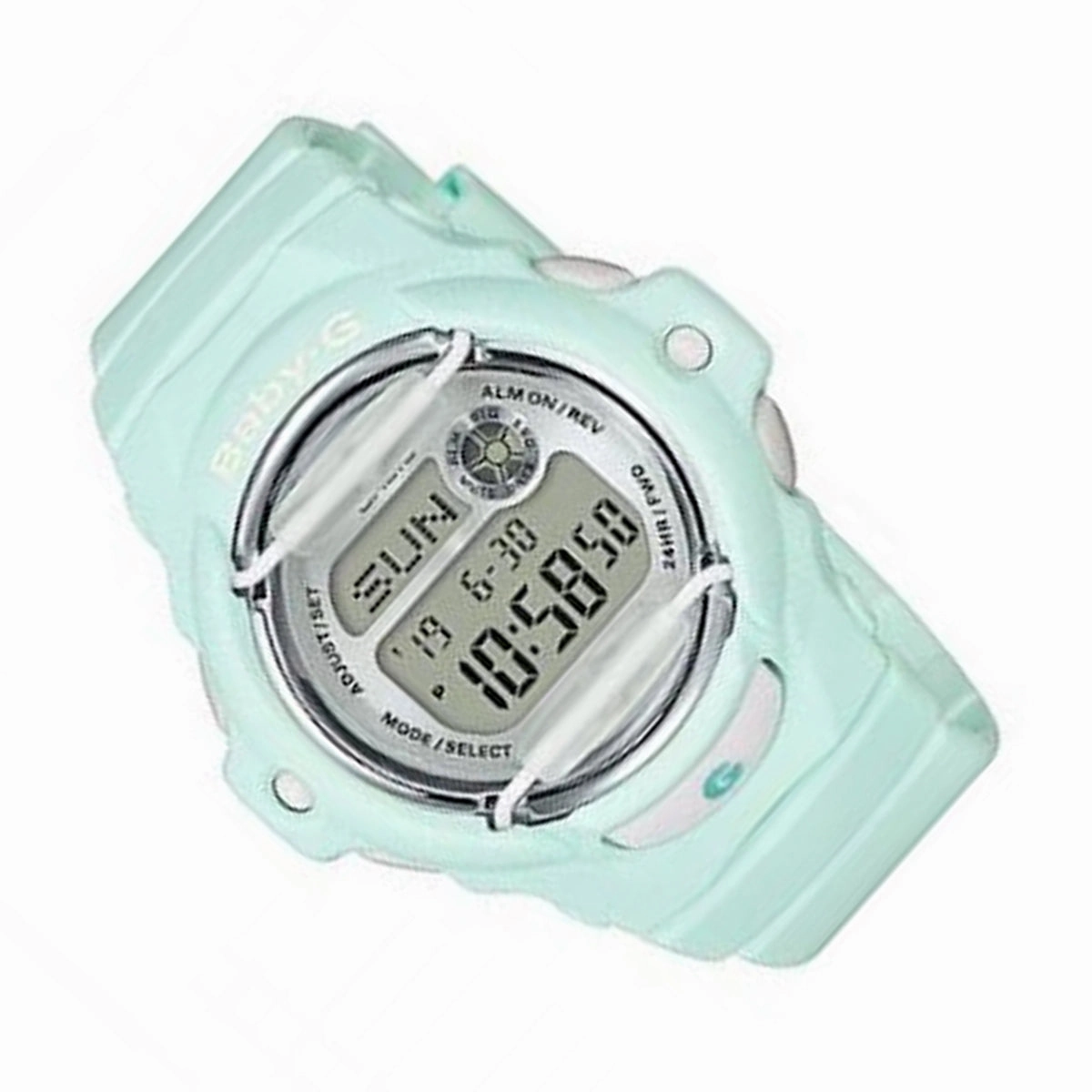 Casio Baby-g BG-169R-3D Digital Rubber Strap Watch For Women