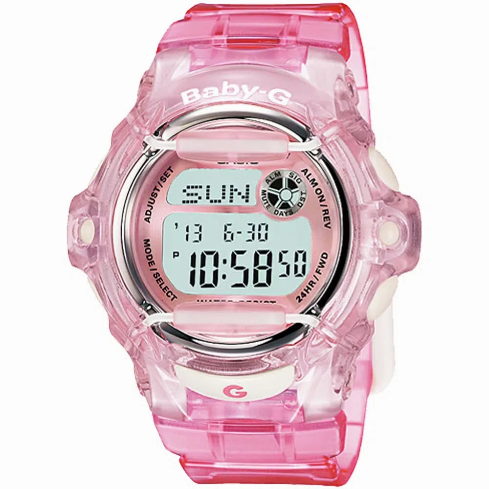 Casio Baby-g BG-169R-4E Digital Rubber Strap Watch For Women