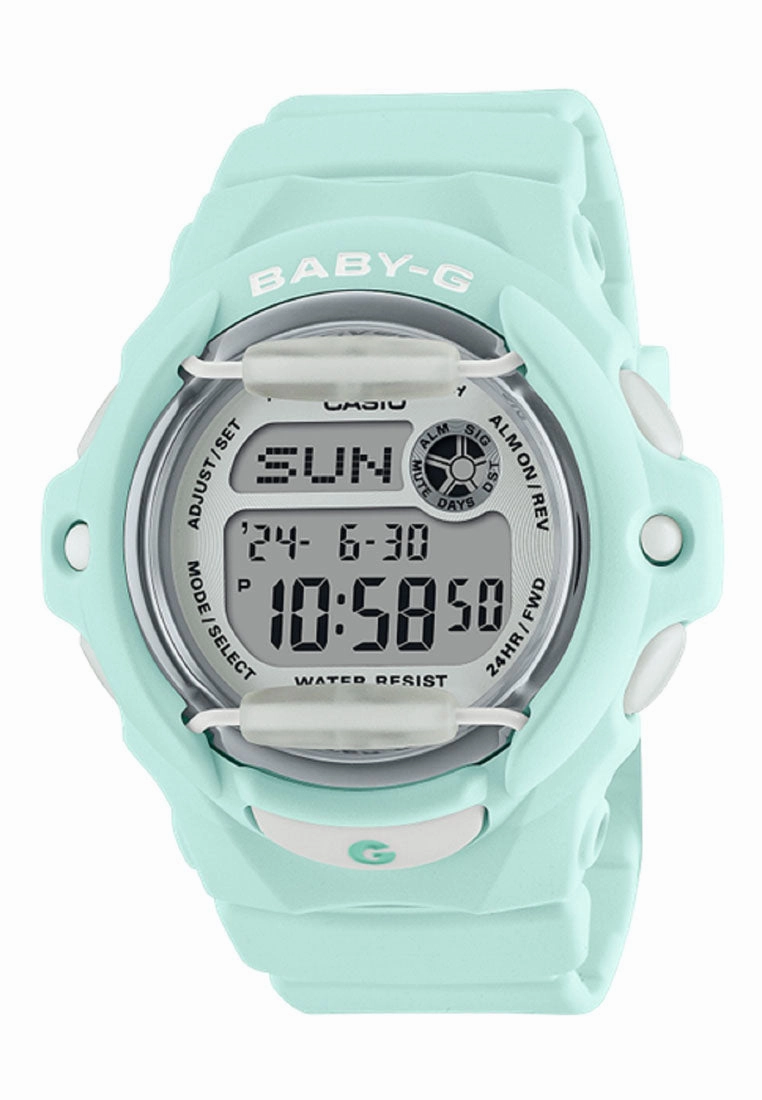Casio Baby-g BG-169U-3DR Digital Rubber Strap Watch For Women
