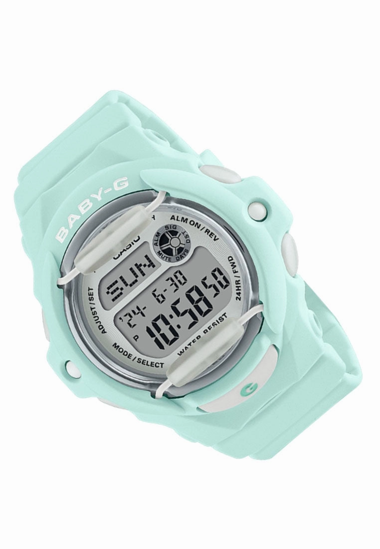 Casio Baby-g BG-169U-3DR Digital Rubber Strap Watch For Women