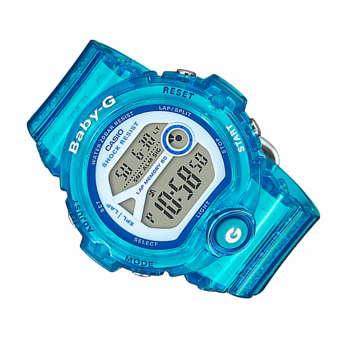 Casio Baby-g BG-6903-2B Digital Rubber Strap Watch For Women