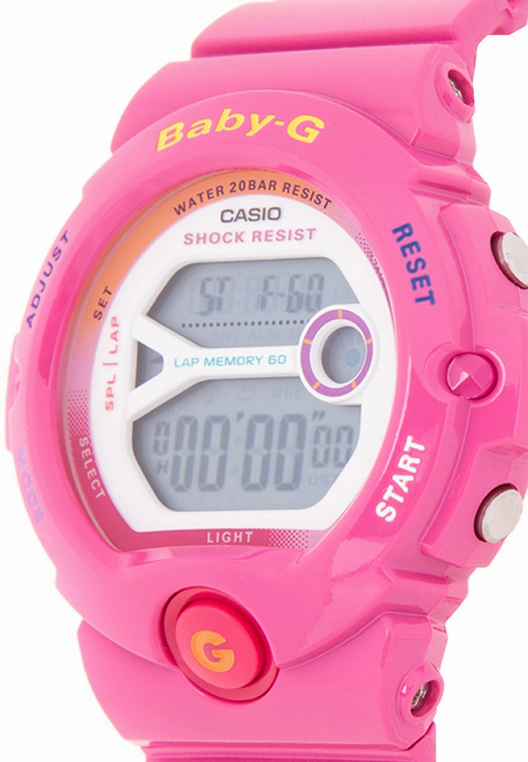 Casio Baby-g BG-6903-4BDR Digital Rubber Strap Watch For Women