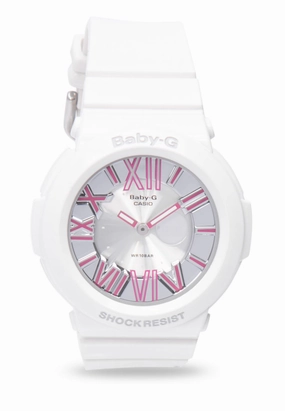 Casio Baby-g BGA-160-7B2ER Digital Analog Rubber Strap Watch For Women