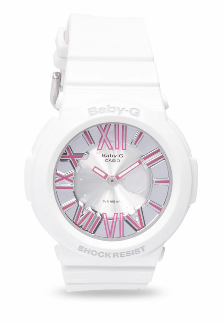 Casio Baby-g BGA-160-7B2ER Digital Analog Rubber Strap Watch For Women